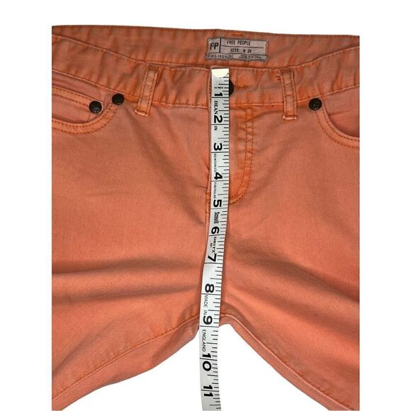 NWT Free People peach colored jeans - M - Picture 8 of 8